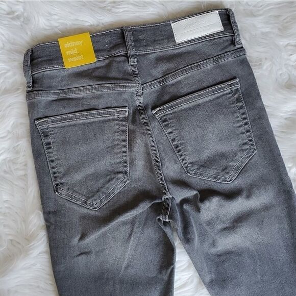 PULL&BEAR Super Skinny Mid Waist Jeans - Picture 4 of 4